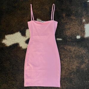 Zara Pink Bodycon Cocktail Dress